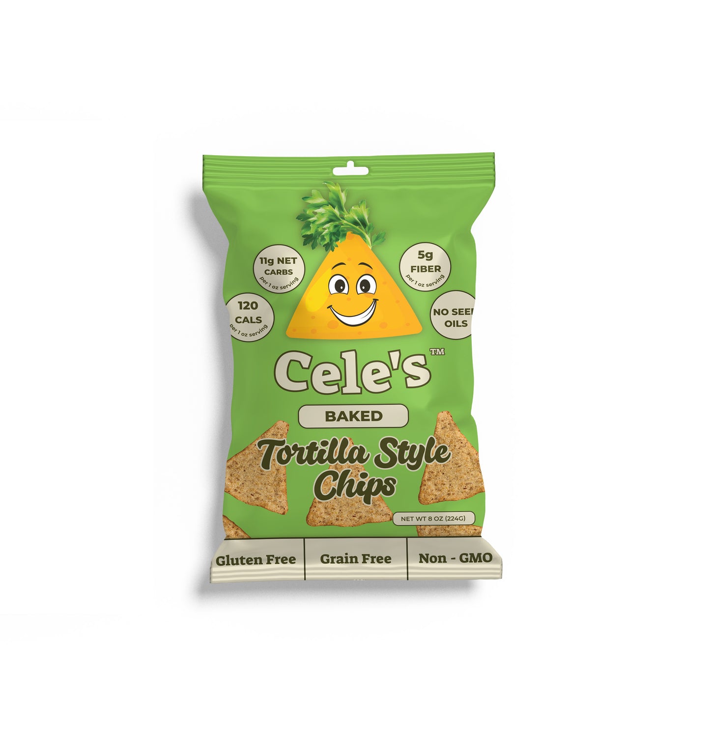 Cele's Baked Tortilla Style Chips